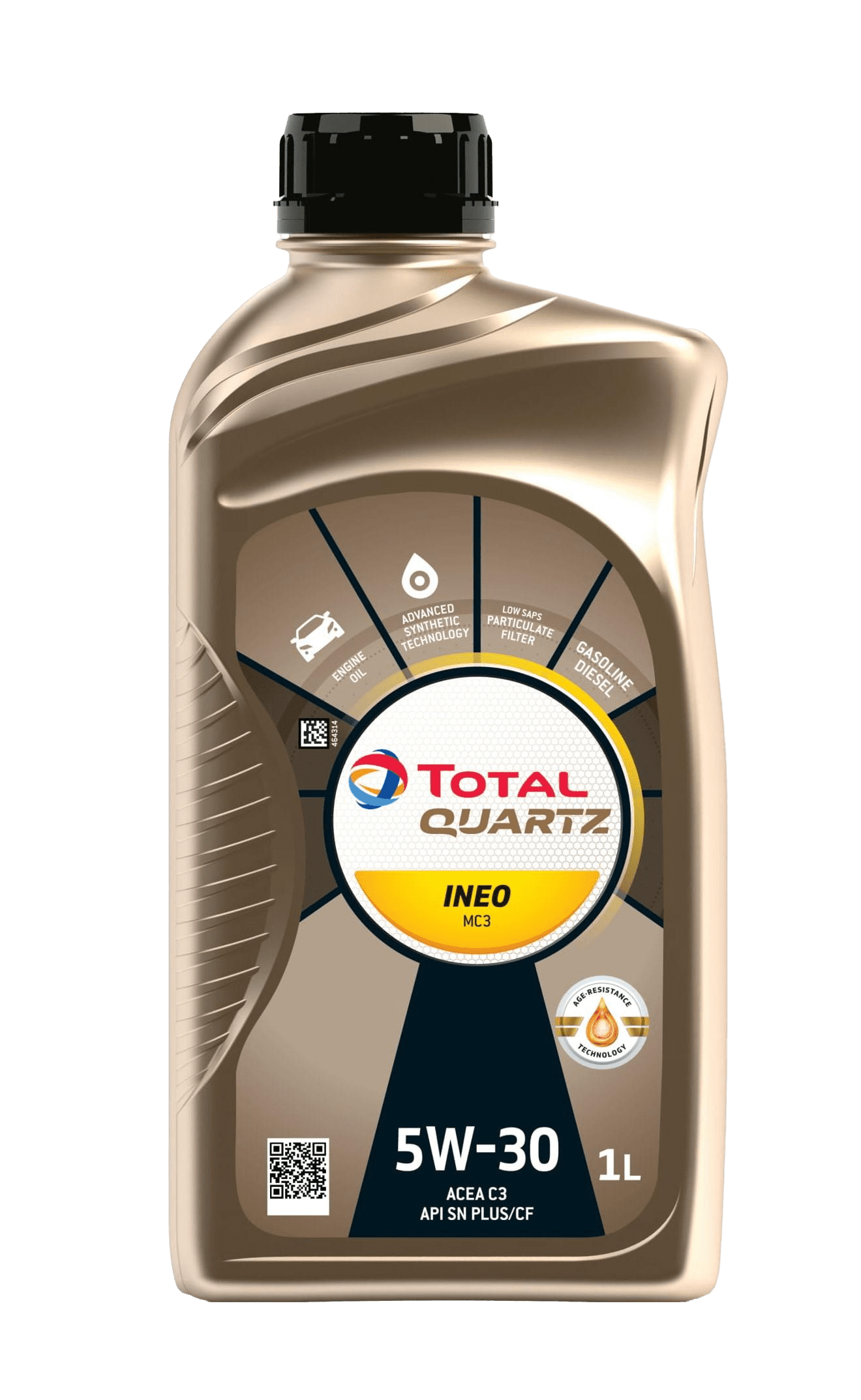 Моторное масло Total QUARTZ INEO MC3 5W30, 1л